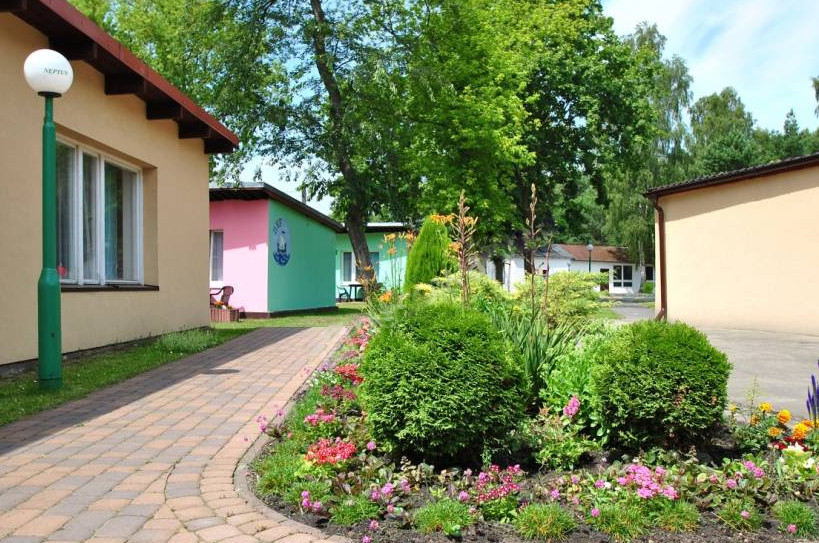 bazė, poilsio nakvynė namukai kempingas jūrą, Gdansko Lenkijoje